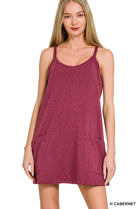 Mini Dress With Built-in Romper Liner